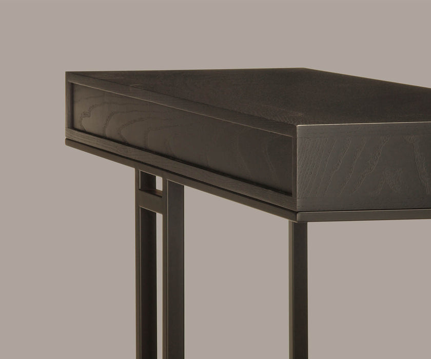 Wishbone 2-Drawer High Table Skram