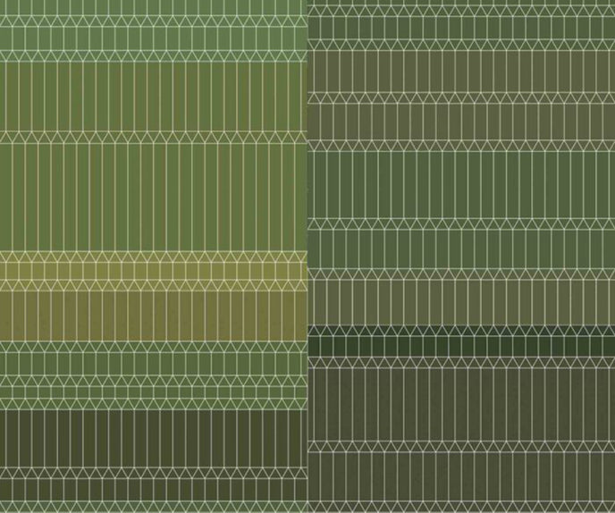 Zigzag Green Broadloom Moooi