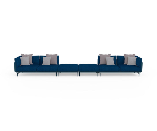 Onde Sectional Pouf Gandia Blasco