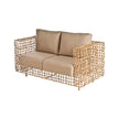 High end Yin & Yang Loveseat by Kenneth Cobonpue Casa Design