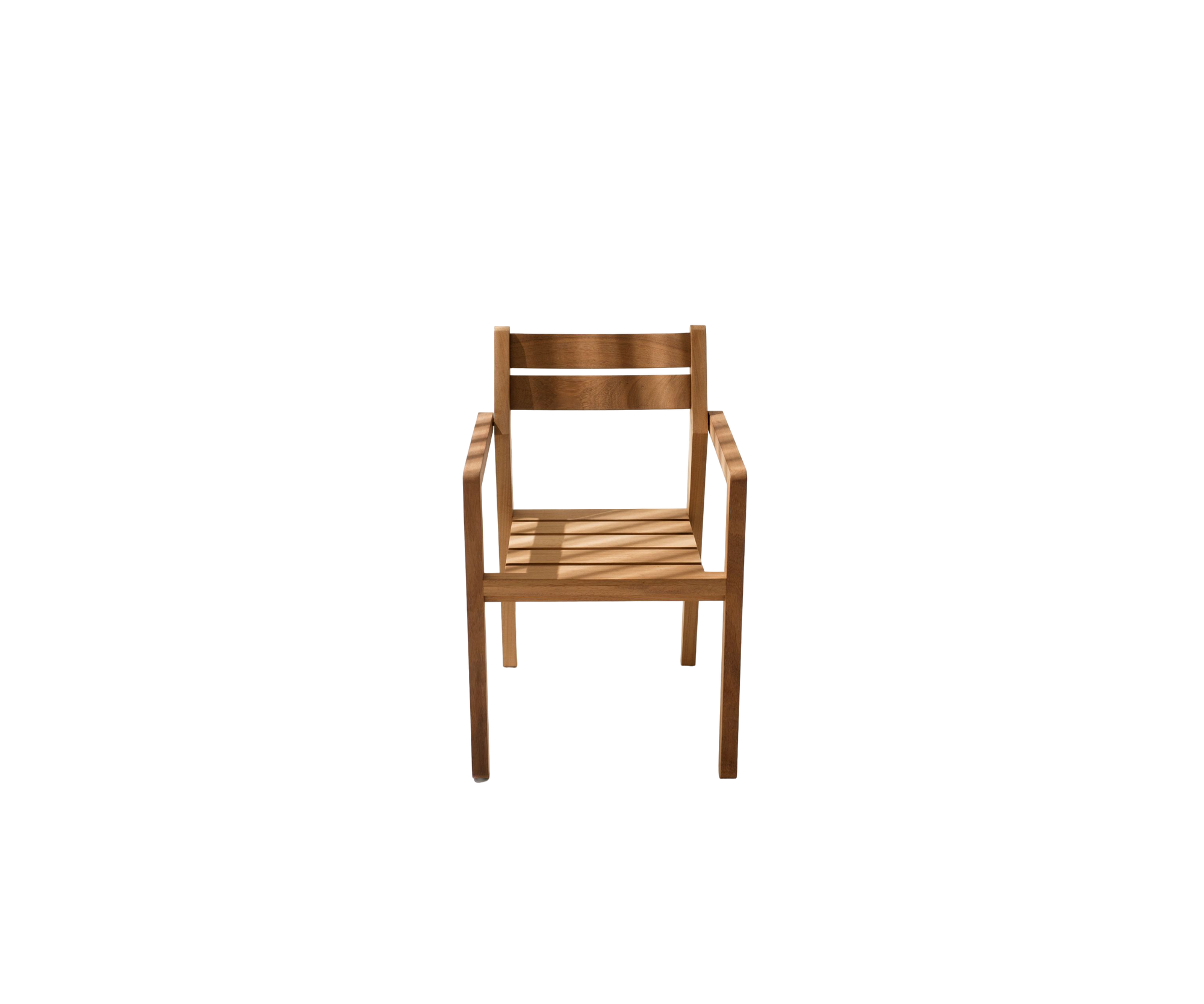 Luxury Outdoor Zania 001 Dining Chair by Roda made of Iroko Wood | Casa Design Group