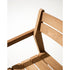 Luxury Outdoor Zania 001 Dining Chair by Roda made of Iroko Wood | Casa Design Group