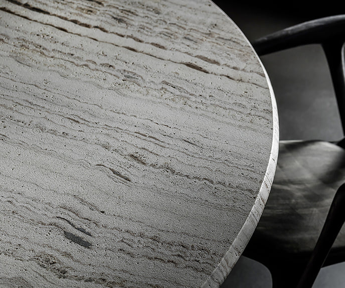 High End Zenith Table Stone by Henge Casa Design Group