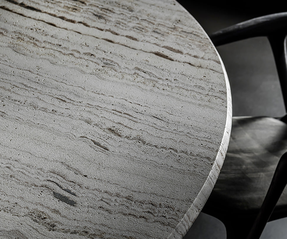 High End Zenith Table Stone by Henge Casa Design Group