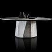 High End Zenith Table Stone by Henge Casa Design Group