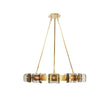High end Helios Chandelier by Zia Priven Casa Design