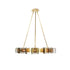 High end Helios Chandelier by Zia Priven Casa Design