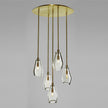 High end Muse Round Chandelier by Zia Priven Casa Design