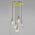 High end Muse Round Chandelier by Zia Priven Casa Design